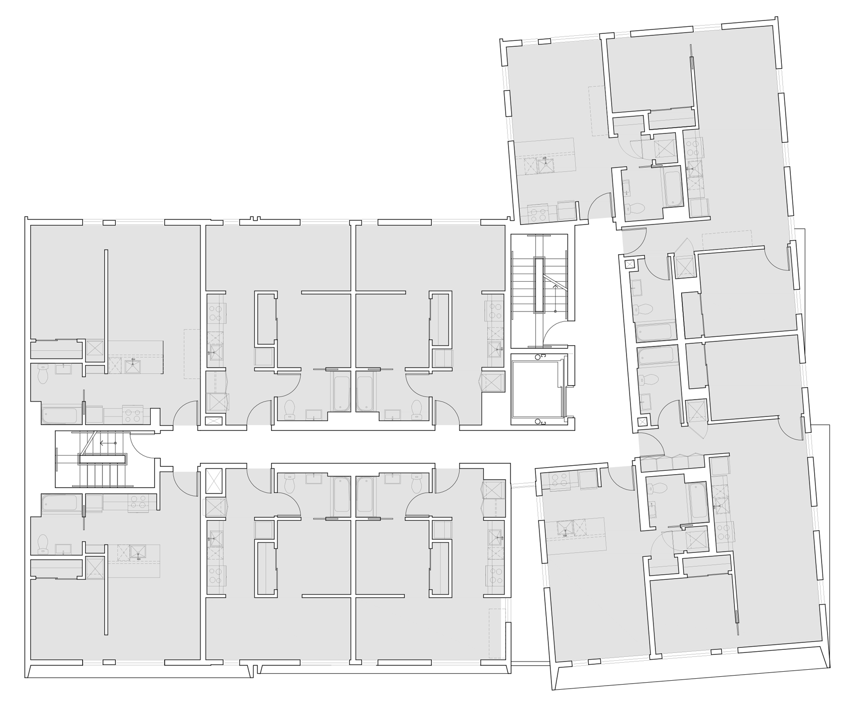 Works Progress Architecture creates Langano Apartments in Portland