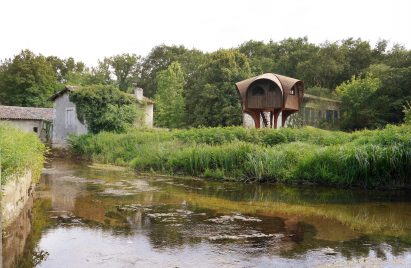 Studio Weave design a hiking shelter called Le Haut Perché