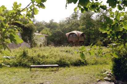 Studio Weave design a hiking shelter called Le Haut Perché