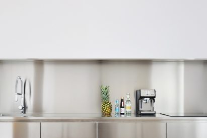Arhitektura d.o.o. refurbishes urban apartment in Ljubljana, Slovenia, originally designed by Edvard Ravnikar