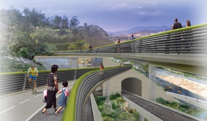 Architects' proposals to revitalise the Los Angeles River