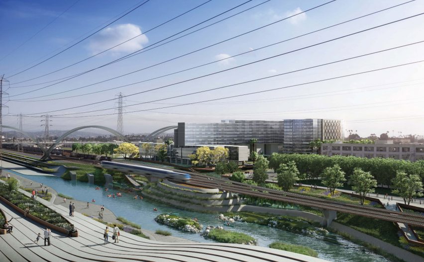 Architects' proposals to revitalise the Los Angeles River