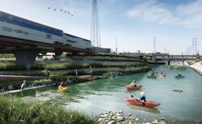 Architects' proposals to revitalise the Los Angeles River