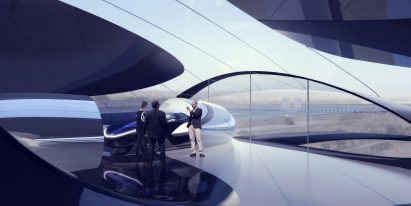 Faraday Future headquarters by MAD Architects