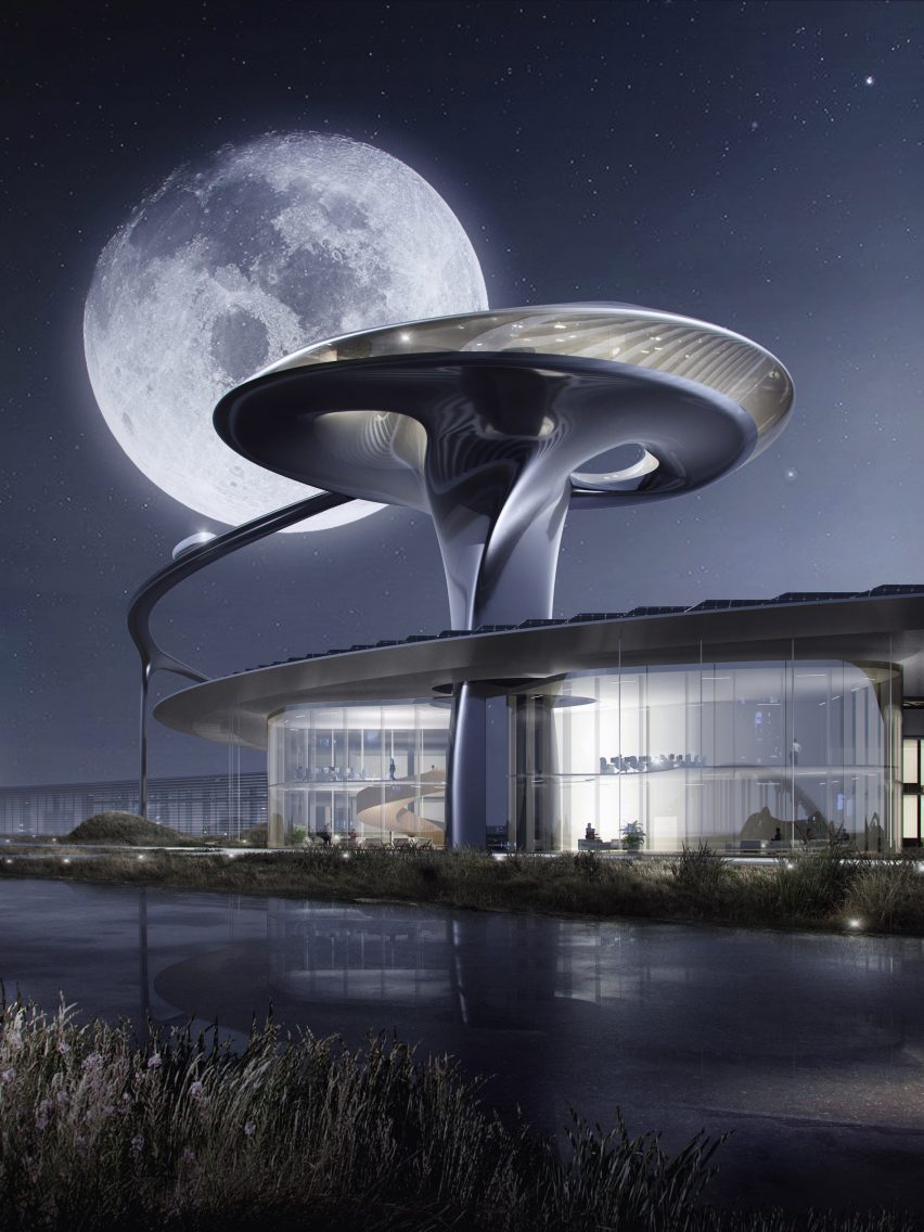 Faraday Future headquarters by MAD Architects