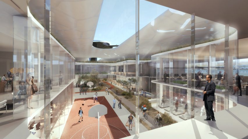 Faraday Future headquarters by MAD Architects