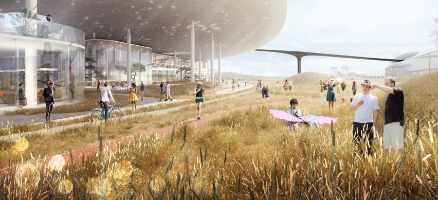 Faraday Future headquarters by MAD Architects