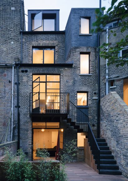 Tsurata Architects designs staircase in London house