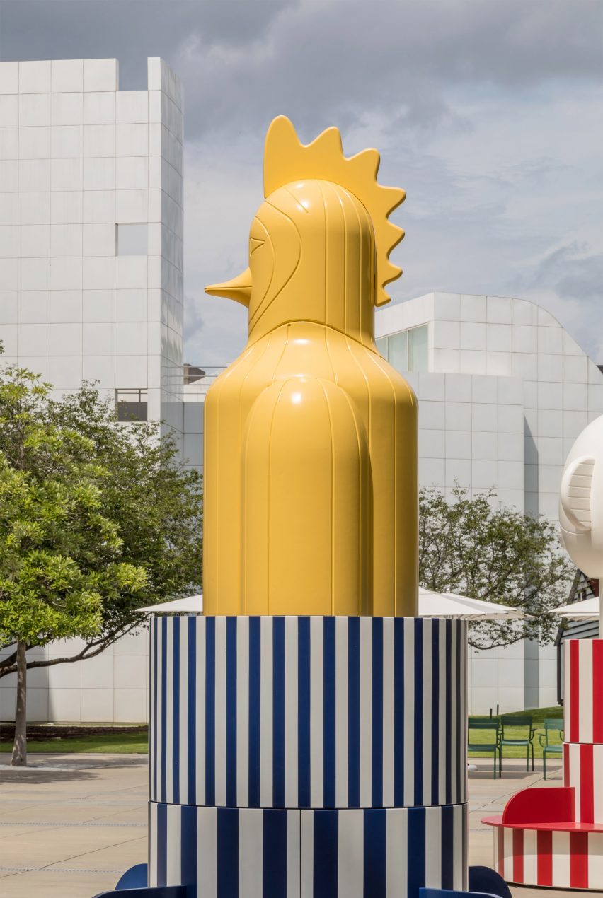 Jaime Hayón installs spinning Merry Go Zoo totems at Atlanta art museum