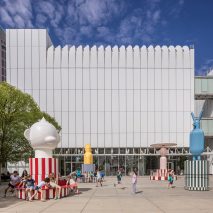 Jaime Hayon installs spinning Merry Go Zoo totems at Atlanta art museum