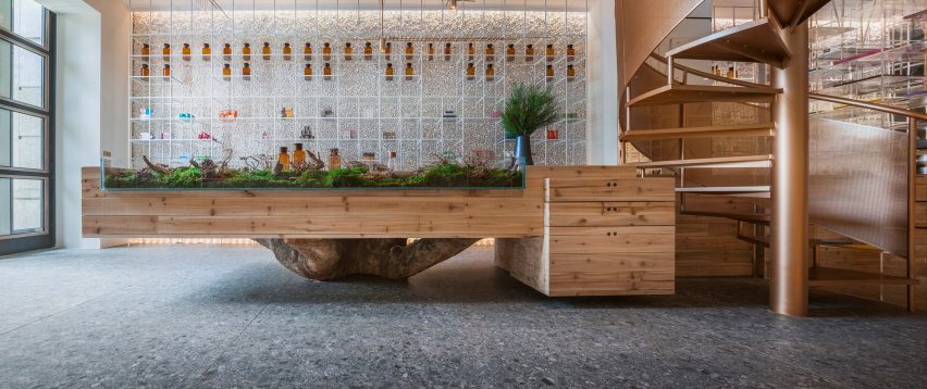 Waterfrom Design create Molecure Pharmacy