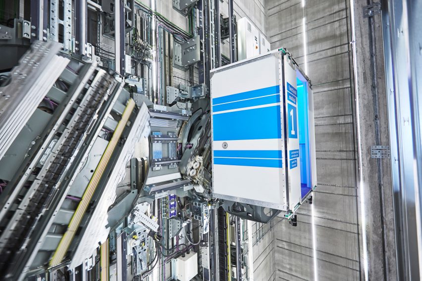 MULTI Sideways Elevator by Thyssenkrupp