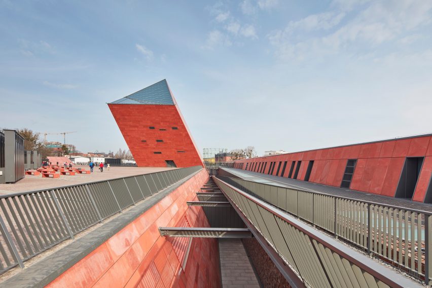 Museum of World War II, Poland, by Gdansk by Studio Architektoniczne Kwadrat