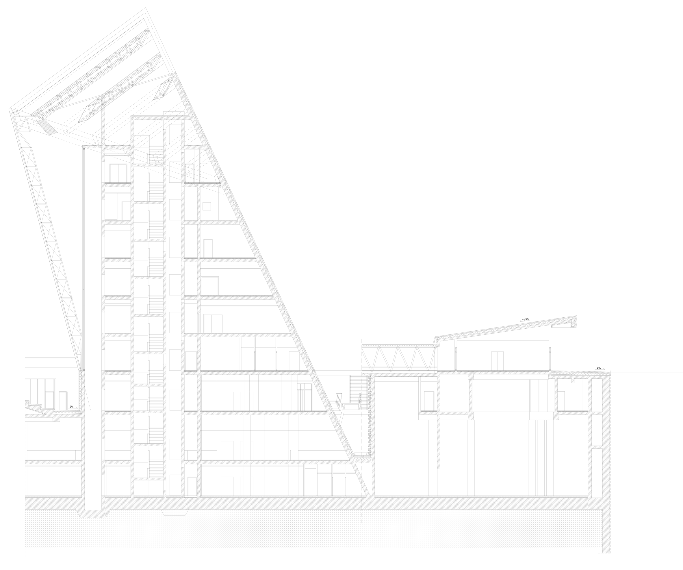 Museum of World War II, Poland, by Gdansk by Studio Architektoniczne Kwadrat