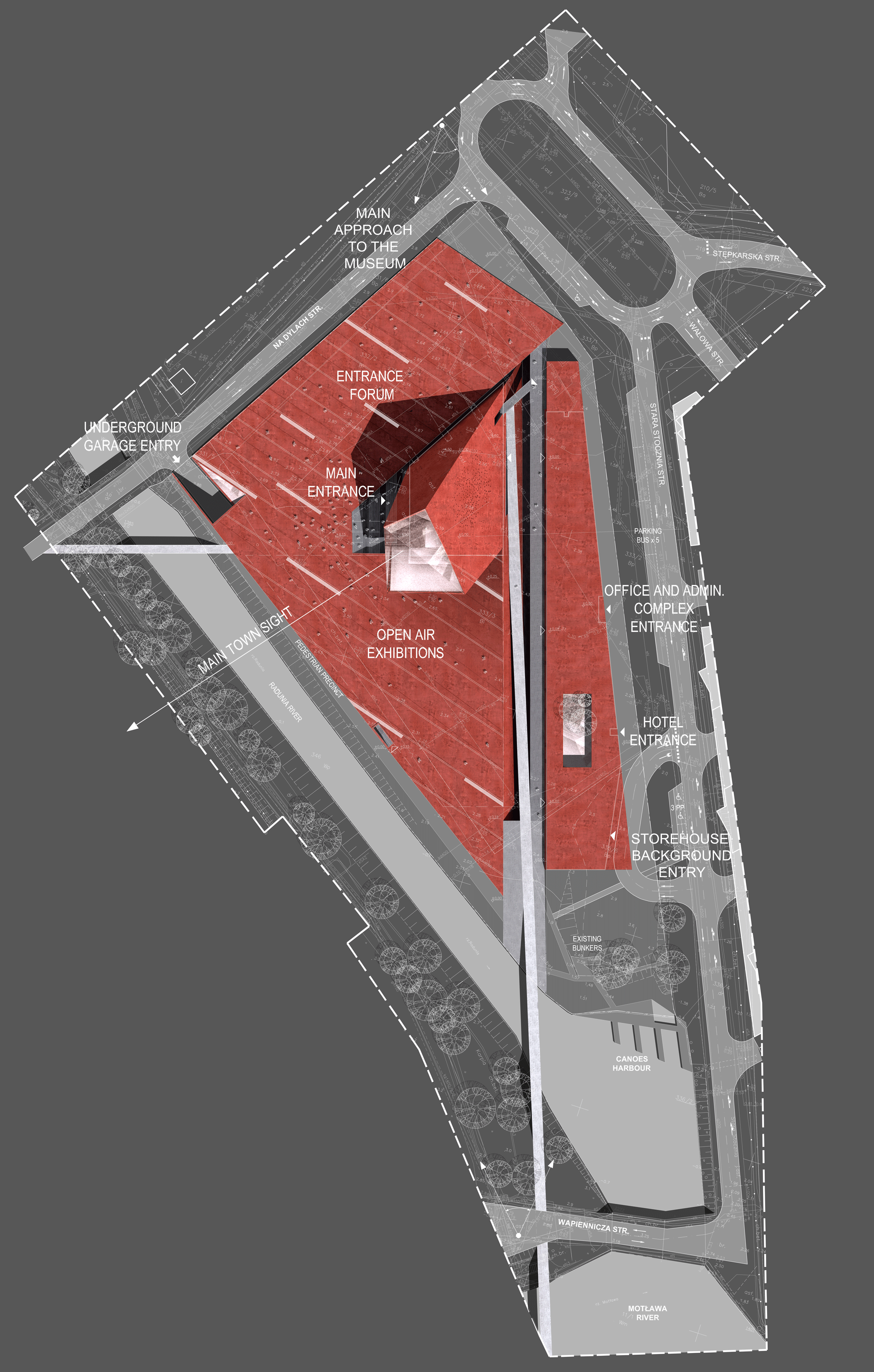 Museum of World War II, Poland, by Gdansk by Studio Architektoniczne Kwadrat