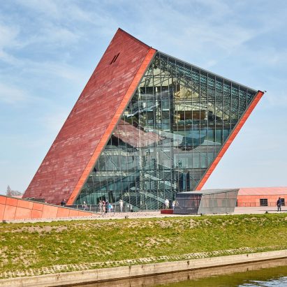 Museum of World War II, Poland, by Gdansk by Studio Architektoniczne Kwadrat