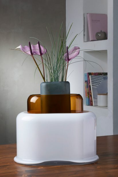 Glassware brand Nude has released a set of vases and jugs designed by Tomas Kral