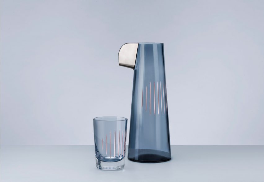 Glassware brand Nude has released a set of vases and jugs designed by Tomas Kral