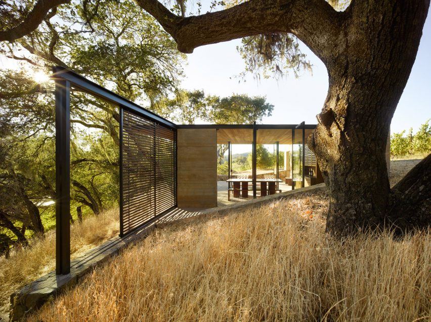 Walker Warner Architects create wine-tasting pavilions in Napa
