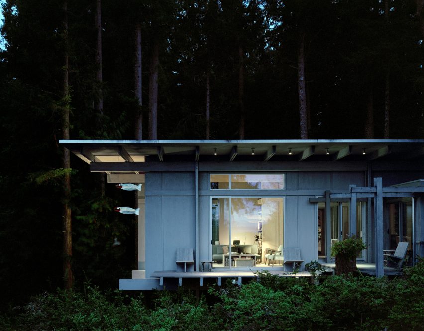 Architect Jim Olson expands tiny cabin