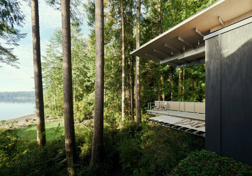 Architect Jim Olson expands tiny cabin