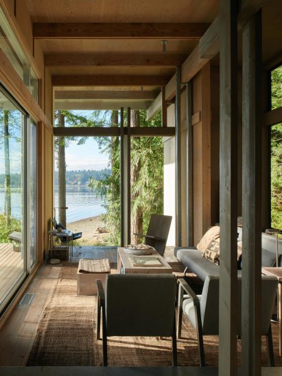 Architect Jim Olson expands tiny cabin