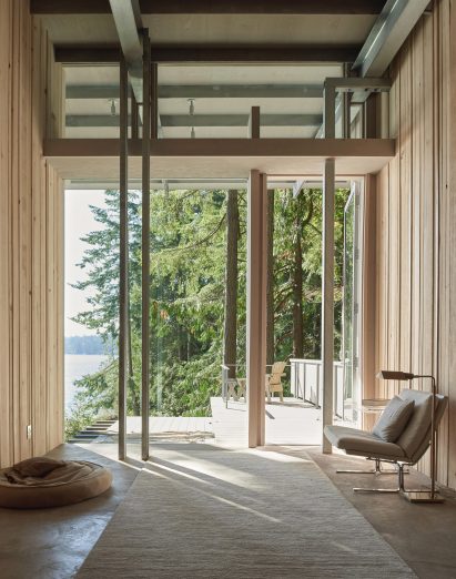 Architect Jim Olson expands tiny cabin