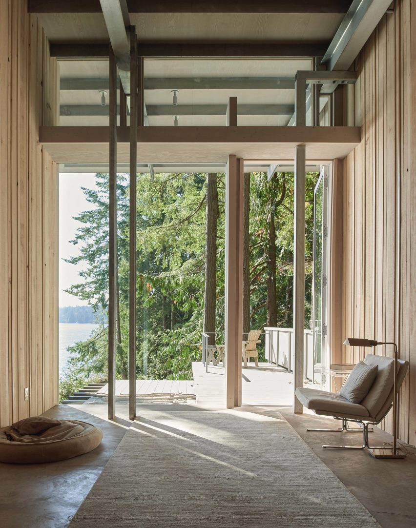Architect Jim Olson expands tiny cabin