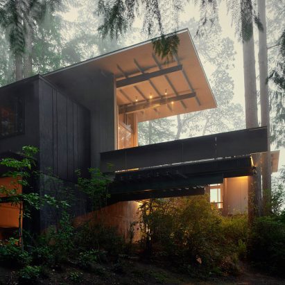 Jim Olson expands tiny cabin he built 60 years ago in rural Washington