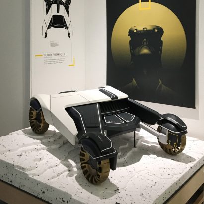 Royal College of Art graduate Brian Black designs Overview Effect project