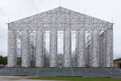 Parthenon of Books by Marta Minujín