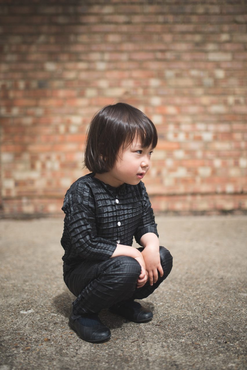 Graduate Ryan Mario Yasin designs clothes that grow with your child, called Petit Pli