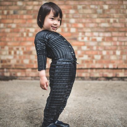 Graduate Ryan Mario Yasin designs clothes that grow with your child, called Petit Pli