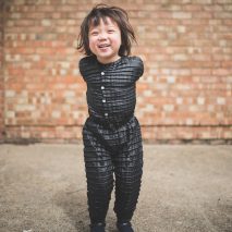 Graduate Ryan Mario Yasin designs clothes that grow with your child, called Petit Pli