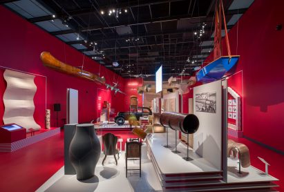 Plywood exhibition at the V&A Museum, London, UK