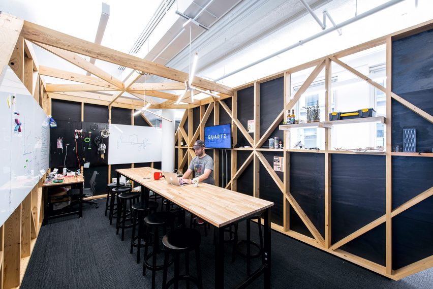 Quartz office, Manhattan, by Desai Chia Architecture