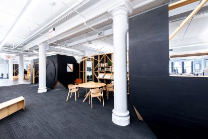 Quartz office, Manhattan, by Desai Chia Architecture