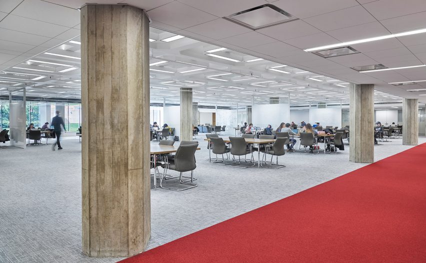 Regenstein Library renovation by Woodhouse Tinucci