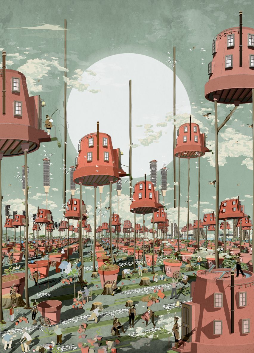The Re-imagination of the HS2 by Damien Assini, Bartlett graduate 2017