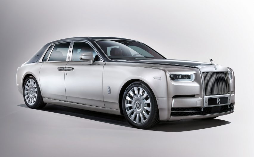 Rolls-Royce unveils new Phantom car