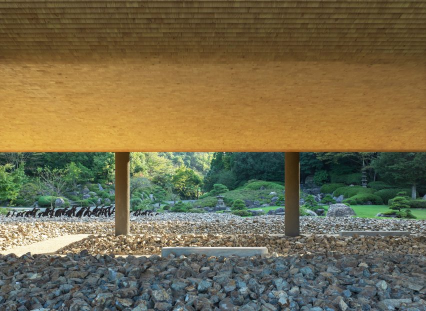 Shinshoji Zen Museum pavilion by Kohei Nawa and Sandwich studio