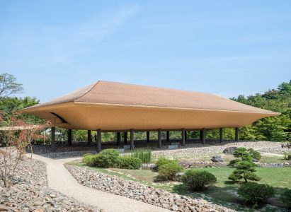 Shinshoji Zen Museum pavilion by Kohei Nawa and Sandwich studio