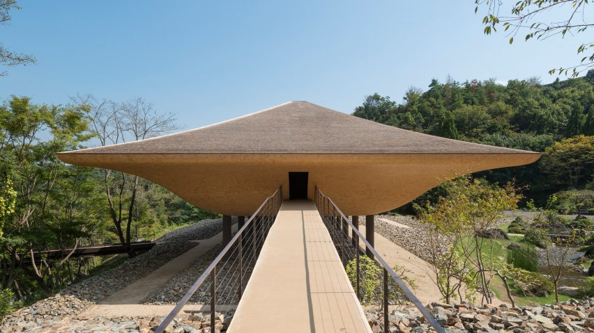 Shinshoji Zen Museum pavilion by Kohei Nawa and Sandwich studio