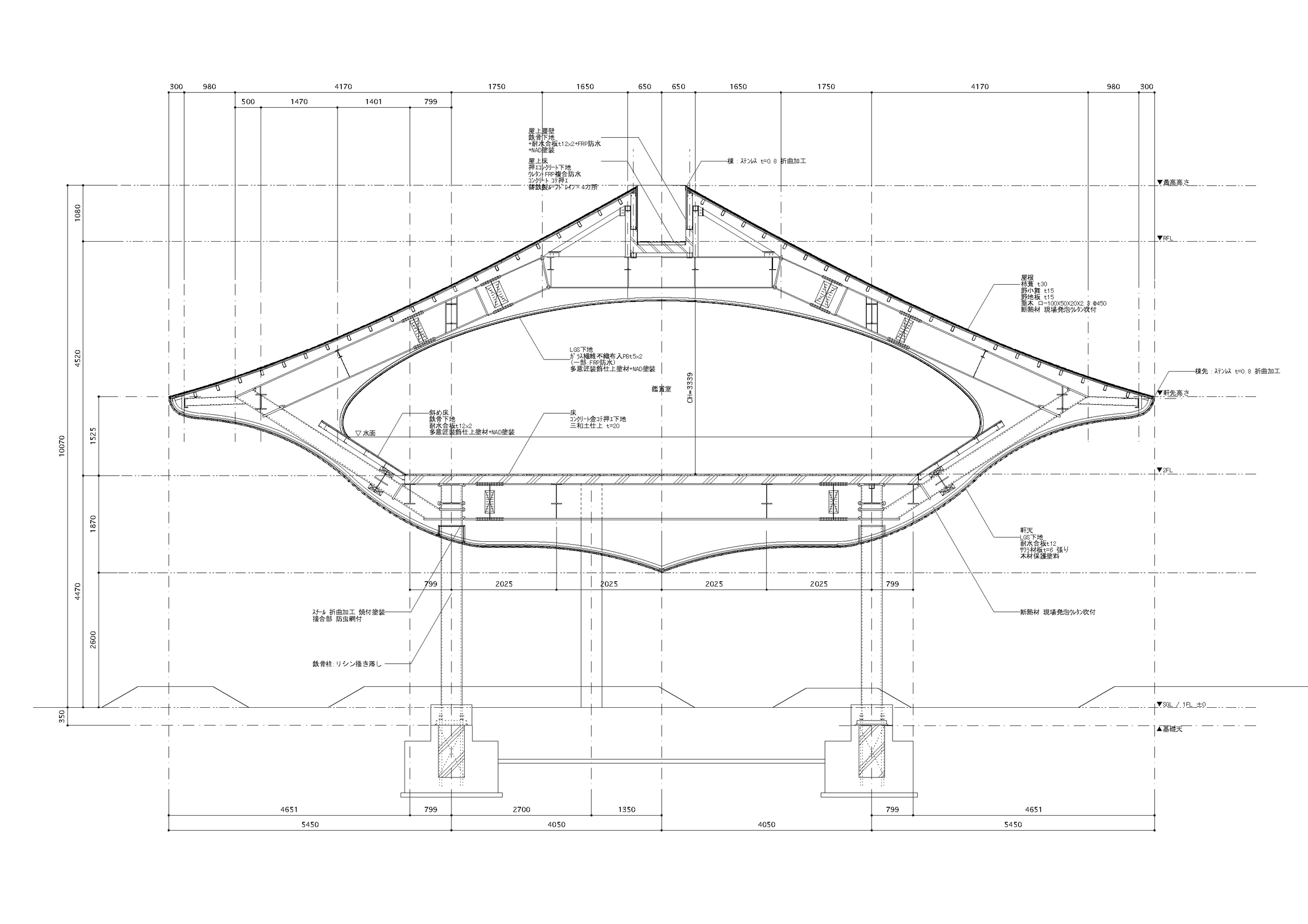 Shinshoji Zen Museum pavilion by Kohei Nawa and Sandwich studio