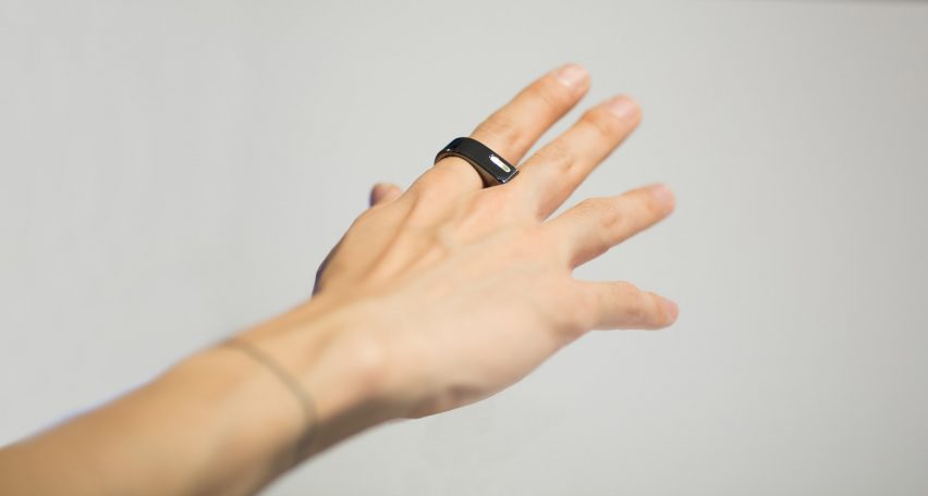 Scroll ring by Nat Martin