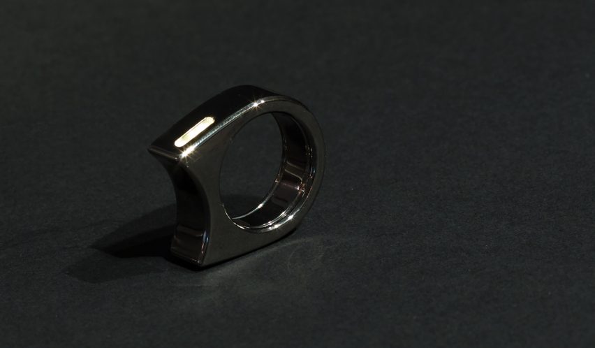 Scroll ring by Nat Martin