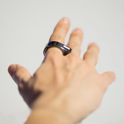 Scroll ring by Nat Martin