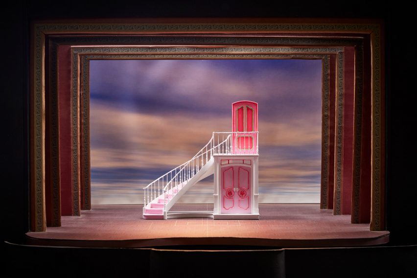David Rockwell theatre set models