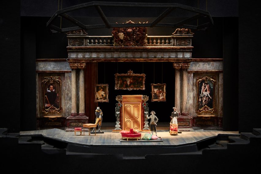 David Rockwell theatre set models
