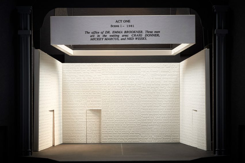 David Rockwell theatre set models